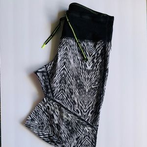 Working out stretch capris. Nike